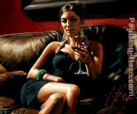 Fabian Perez Red on Red V